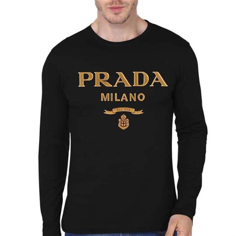 t-shirt prada milano|prada long sleeve t shirt.